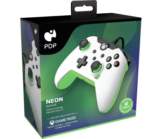 PDP XS Pad przewodowy Neon White - 1111755 - zdjęcie 7